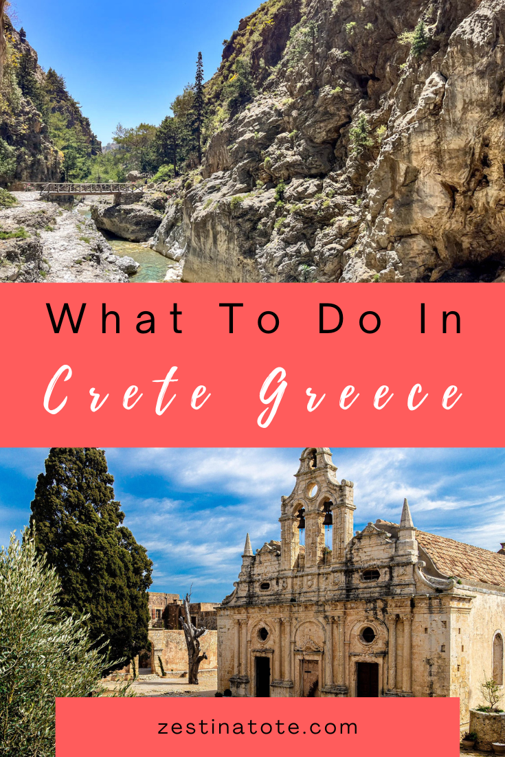 Things To Do In Crete, The Largest Of Greek Islands | Zest In A Tote